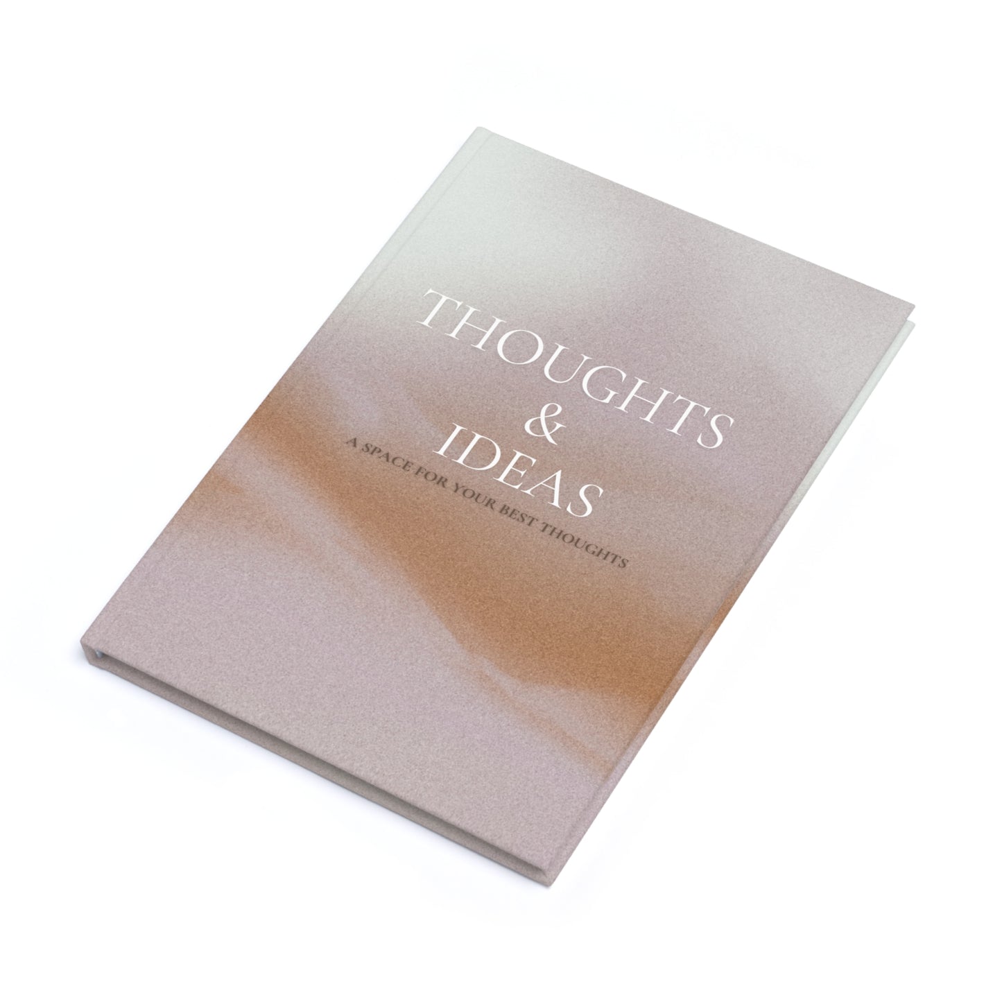 Thoughts and Ideas -Hardcover Journal A5