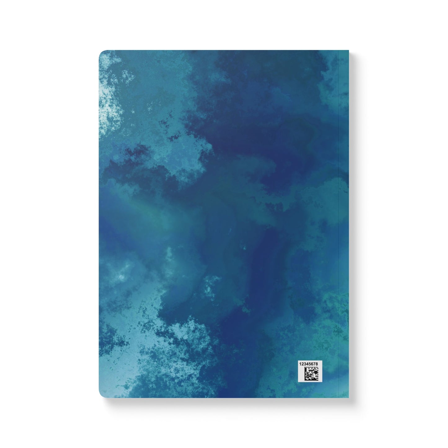 Career Growth Softcover Notebook - blue ocean